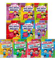 Okul Öncesi İngilizce ve Kodlama Eğitim Seti 10 Kitap
