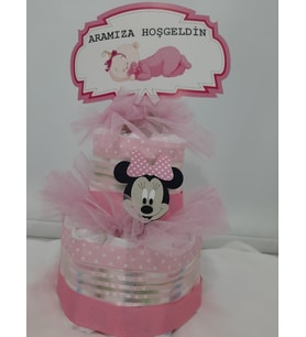 Bebek Bezi Pastasi (Açık Pembe)