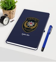 BK Gift Kişiye Özel Polis Özel Harekat Temalı Lacivert Defter Kalem Seti