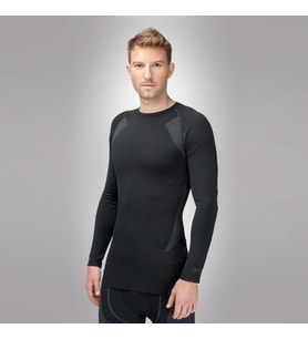 Thermoform Extreme Erkek Seamless Termal Sweatshirt Siyah
