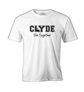 Bonnie and Clyde - Clyde Beyaz Erkek Tshirt