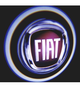 FEMEX Fiat Araçlar İçin Pilli Yapıştırmalı Kapı Altı Led Logo