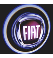FEMEX Fiat Araçlar İçin Pilli Yapıştırmalı Kapı Altı Led Logo