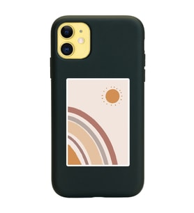 Siyah Lansman Telefon Kılıfı Iphone 11