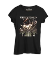 Disturbed - Asylum Siyah Kadın Tshirt