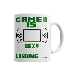 Gamer is Sexy Kupa Bardak Porselen