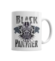 Black Panther Kupa Bardak Porselen