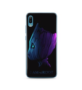 Baby Groot Tasarım Süper Şeffaf Silikon Telefon Kılıfı Huawei Y6 2019