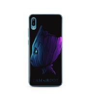 Baby Groot Tasarım Süper Şeffaf Silikon Telefon Kılıfı Huawei Y6 2019