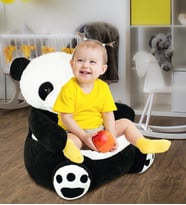 Panda Pelüş Bebek Çocuk Koltuğu (Siyah) (Yeşil)