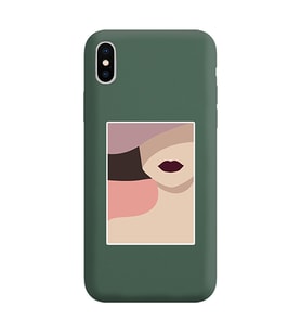 Koyu Yeşil Lansman Telefon Kılıfı Iphone XS