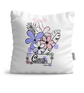 BK Gift Kişiye Özel Canım Annem  Yastık  17