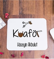 Erkek Kuaförü Mouse Pad