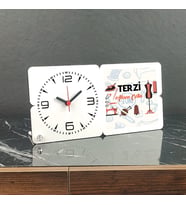Terzi Ahşap Masa Saati
