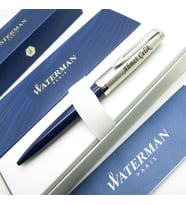 Waterman Embleme Mavi CT Tükenmez Kalem  İsme Özel Kalem  Hediyelik Kalem