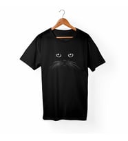 Cat-Kedi Siyah Tişört