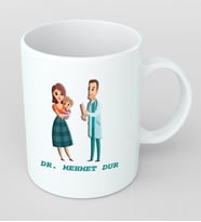Doktorlar için Kupa Bardak Kişiye Özel Hediye AND22