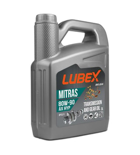 Lubex Mitras AX HYP 80W-90 3 Lt Manuel Şanzıman Dişli Yağı
