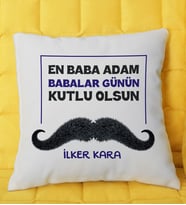 En Baba Adam Babalar Günü Yastık