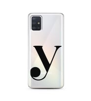 Samsung A51 Harf Tasarımlı Telefon Kılıfı Y-Harfi 