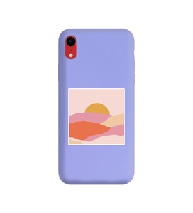 Mor Lansman Kılıf iPhone XR