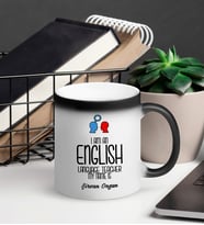 İngilizce Öğretmeni Sihirli Kupa Bardak