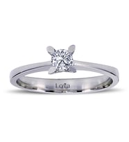 Lova F Renk 0,24 Karat Pırlanta Tektaş Yüzük - 1050042