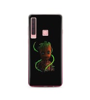 Baby Groot Tasarım Süper Şeffaf Silikon Telefon Kılıfı Samsung A9 (2018)  