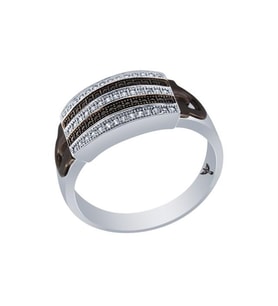 Diamond Line-Gülaylar Altın 14 Ayar Erkek Yüzük