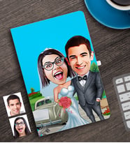 BK Gift Kişiye Özel Evleniyoruz Karikatürlü Defter-1
