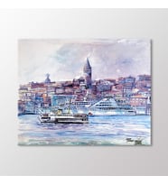 Arty Tablo Suluboya, Galata Kulesi Tablo (Karışık)