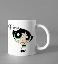 Powerpuff Girls Buttercup Kupası Kişiye Özel