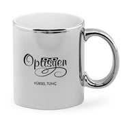 BK Gift Kişiye Özel Mesleki Optisyen Krom Kupa Bardak  2