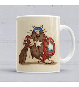 Captain Kupa Bardak Porselen