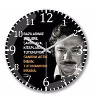 Oğuz Atay   Söz   Duvar Saati Bombeli Gercek Cam