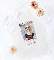 BK Gift Kişiye Özel Beyaz Mutfak Önlüğü - 6