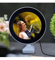 Kişiye Özel Sihirli Ayna Dekoratif Fotoğraf Çerçevesi Led Işıklı