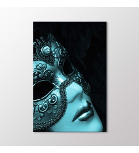 Arty Tablo Venedik Karnaval Maske Tablo (Karışık)