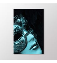 Arty Tablo Venedik Karnaval Maske Tablo (Karışık)