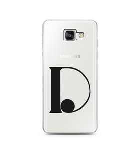 Samsung A5 (2016) Harf Tasarımlı Telefon Kılıfı D-Harfi 