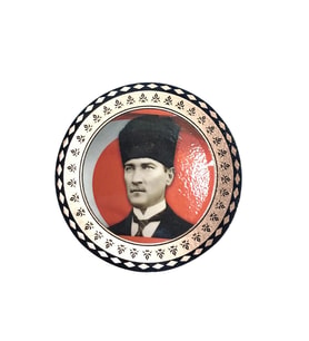 Mustafa Kemal Atatürk Bakır Buzdolabı Magneti