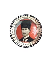 Mustafa Kemal Atatürk Bakır Buzdolabı Magneti