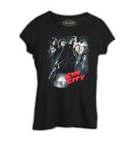 Sin City Siyah Kadın Tshirt