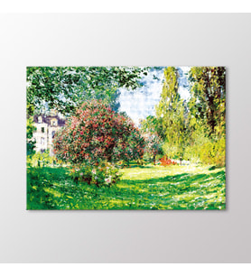 Arty Tablo Monceau Parkı Tablo (Karışık)