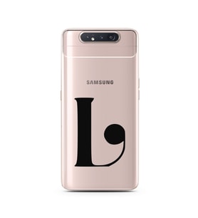 Samsung A80 Harf Tasarımlı Telefon Kılıfı L-Harfi 