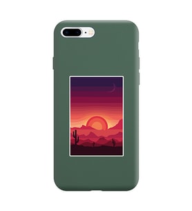 Koyu Yeşil Lansman Telefon Kılıfı Iphone 7 Plus