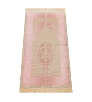 Lüks Açık Renk Osmanlı Tafta Seccade - 0210 - Pembe Renk