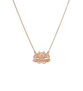 Yaşam Çiçeği Gümüş Kolye inlove Gümüş (Rose)