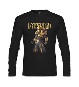 Fortnite - Ultima Knight Siyah Erkek Sweatshirt