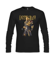 Fortnite - Ultima Knight Siyah Erkek Sweatshirt